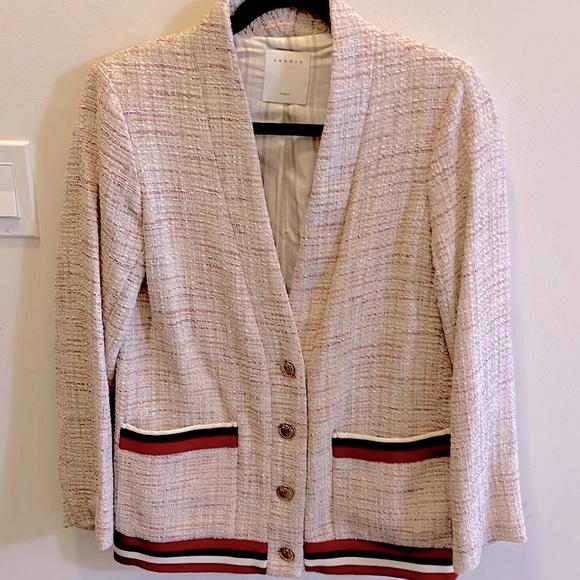Sandro Tweed Jacket - Picture 2 of 3